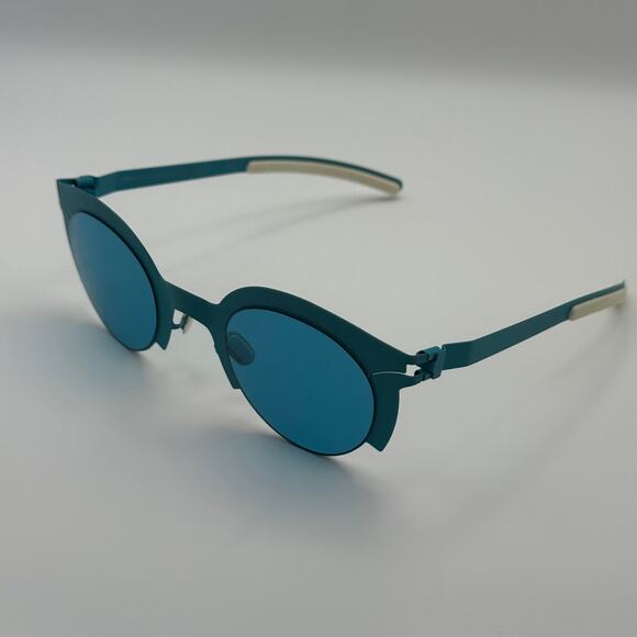 MYKITA Collab IARA -turquoise Sunglasses F26 46mm Round Frame‎ - Picture 4 of 10
